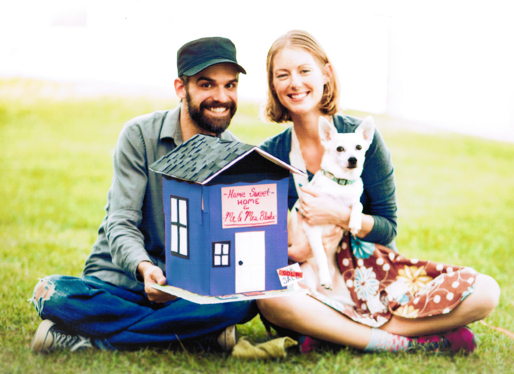 our house model blue